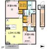 D-ROOM下城野の間取り画像