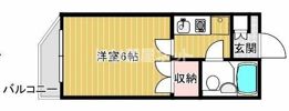フローラ鶴見の間取り画像