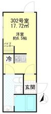 ポタッシュ川崎大師の間取り画像