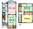 横林貸家牛野谷町2丁目の間取り画像
