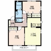 MastTown町村 Bの間取り画像
