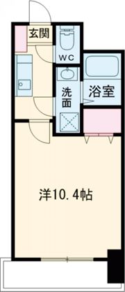 クロノス48練兵町の間取り画像
