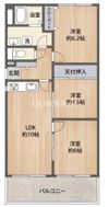 レジデンス貝塚2号館の間取り画像
