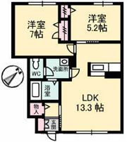 パークロッジの間取り画像