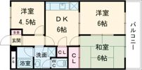コーポあすなろの間取り画像