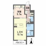 コンフォート桜山の間取り画像