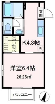 フレグランス狭山の間取り画像