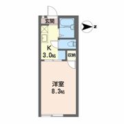 ロッヂ竜美丘の間取り画像