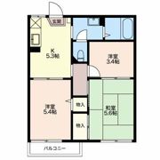 ソシアコート Aの間取り画像