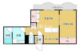 キャピタル平安の間取り画像