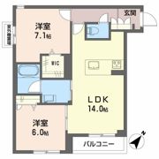 HINASA東鷹匠の間取り画像