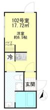 ポタッシュ川崎大師の間取り画像