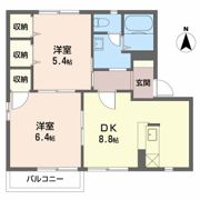 DIAS PRIMAVERA Bの間取り画像