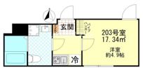 ポタッシュ川崎大師の間取り画像