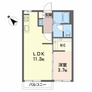 クレセントNの間取り画像
