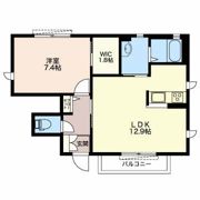 M WEST RIVER Bの間取り画像