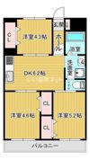 キャピタルプラスの間取り画像