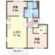 オデッセイ島田 Cの間取り画像