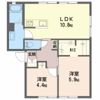 オデッセイ島田 Bの間取り画像