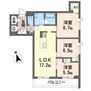 カーサ・レジデンスの間取り画像