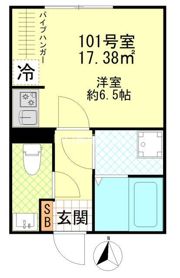 ポタッシュ川崎大師の間取り画像