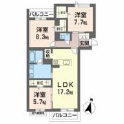 エバンジェリストの間取り画像