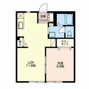 ソシア城下 Cの間取り画像