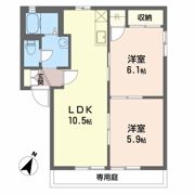 ジョイナス碧 Aの間取り画像