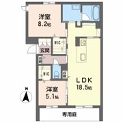 ブランキューブの間取り画像
