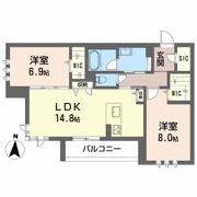 ブランキューブの間取り画像