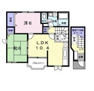 レジデンス・プレインBの間取り画像