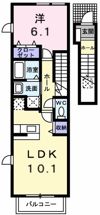 ベル フィオーレ Ⅱの間取り画像