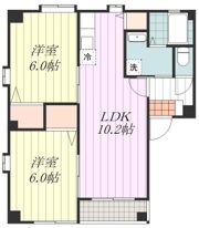 アヴェーク土居田の間取り画像