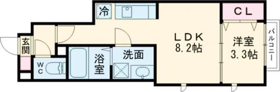 メゾン・ヴェルデ長町の間取り画像