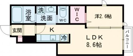 メゾン・ヴェルデ長町の間取り画像