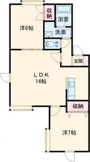 エルヴァージュの間取り画像