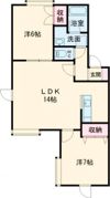 エルヴァージュの間取り画像