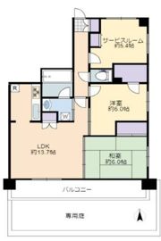 コンフォート・パレス本厚木ファーストステージの間取り画像