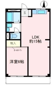 飯島ハイツの間取り画像
