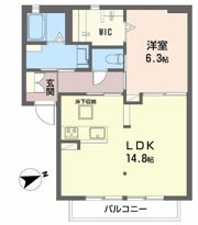 エンコウジ Aの間取り画像