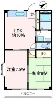グリーンモアの間取り画像