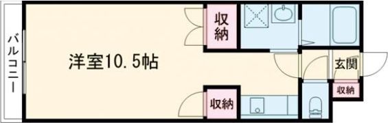 グリニッヂヴィレッジの間取り画像