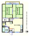 サンシティー北新在家・B棟の間取り画像