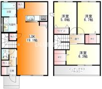 コクーンパレス横濱瀬谷 Aの間取り画像