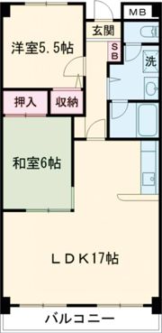ロイヤルマンションの間取り画像