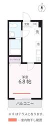 QUIET CRAB HOUSE ESSATOの間取り画像