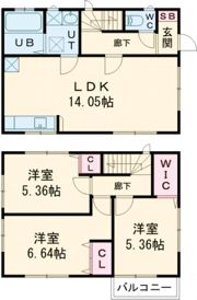 グランソフィアレイア A号棟の間取り画像