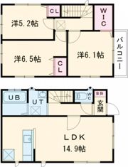 グランソフィアレイア C号棟の間取り画像
