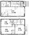グランソフィアレイア C号棟の間取り画像