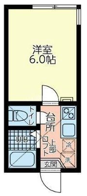 エクセルさいわいの間取り画像